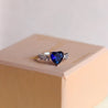 Blue Heart Ring