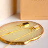 Empress Double Sided Pendant 18K Gold Plated.