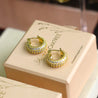 Zirconia Enchanting Hoops