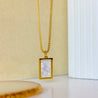 Sylvia Necklace 18k Gold Plated