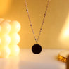 Dotted Black Pendant