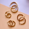 Chunky Golden Hoops