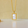 Sylvia Necklace 18k Gold Plated