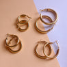 Chunky Golden Hoops