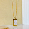 Sylvia Necklace 18k Gold Plated