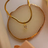 Radiance Snake Chain Necklace 18k Gold Plated